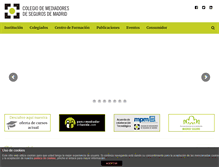 Tablet Screenshot of mediadoresdesegurosdemadrid.com